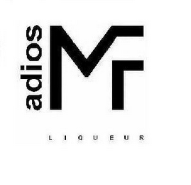 ADIOS MF LIQUEUR logo