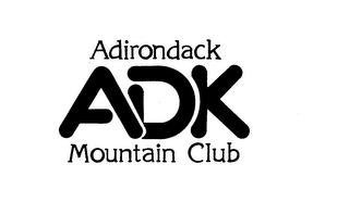 ADIRONDACK ADK MOUNTAIN CLUB logo