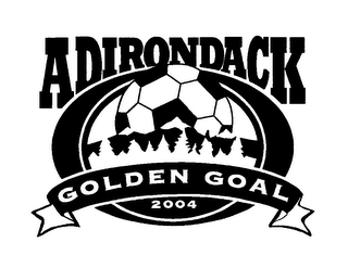 ADIRONDACK GOLDEN GOAL 2004 logo