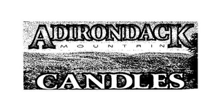 ADIRONDACK M O U N T A I N CANDLES logo