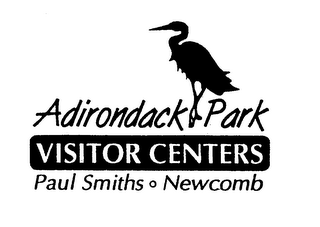 ADIRONDACK PARK VISITOR CENTERS PAUL SMITHS NEWCOMB logo