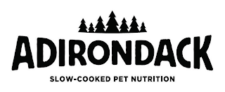 ADIRONDACK SLOW-COOKED PET NUTRITION logo