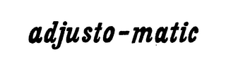 ADJUSTO-MATIC logo
