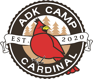 ADK CAMP CARDINAL EST. 2020 logo