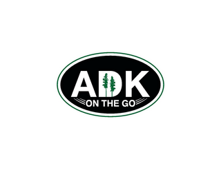 ADK ON THE GO logo