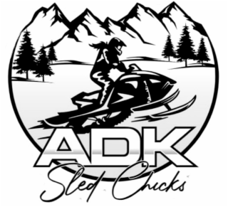 ADK SLED CHICKS logo