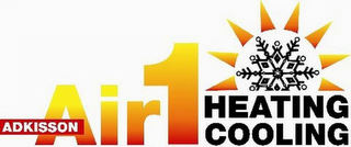 ADKISSON AIR1 HEATING COOLING logo