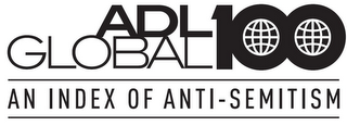 ADL GLOBAL 100 AN INDEX OF ANTI-SEMITISM logo
