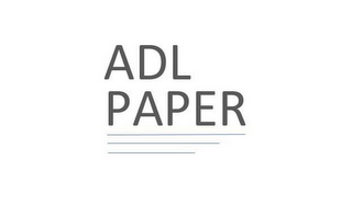ADL PAPER logo