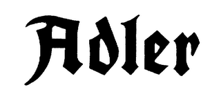 ADLER logo