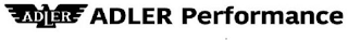 ADLER PERFORMANCE logo