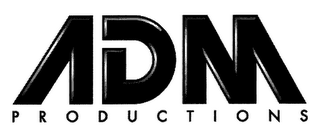 ADM PRODUCTIONS logo