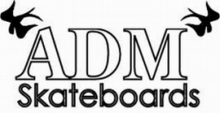 ADM SKATEBOARDS logo