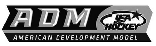 ADM USA HOCKEY AMERICAN DEVELOPMENT MODEL logo