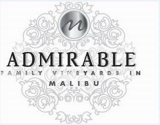ADMIRABLE FAMILY VINEYARDS IN MALIBU logo