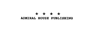 ADMIRAL HOUSE PUBLISHING logo