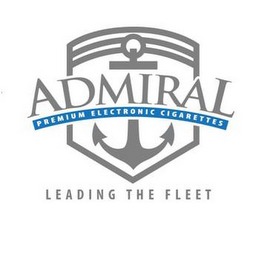 ADMIRAL PREMIUM ELECTRONIC CIGARETTES LEADING THE FLEET logo