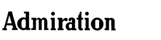 ADMIRATION logo
