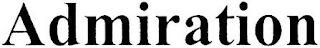 ADMIRATION logo