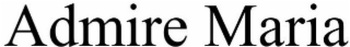 ADMIRE MARIA logo