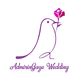 ADMIRINGAZE WEDDING logo