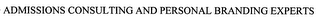 ADMISSIONS CONSULTING AND PERSONAL BRANDING EXPERTS logo