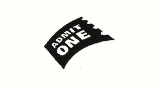 ADMIT ONE logo