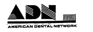 ADN AMERICAN DENTAL NETWORK logo