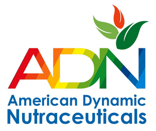 ADN AMERICAN DYNAMIC NUTRACEUTICALS logo