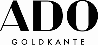 ADO GOLDKANTE logo