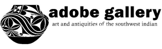 ADOBE GALLERY ART AND ANTIQUITIES OF THE SOUTHWEST INDIAN logo
