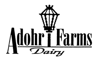 ADOHR FARMS DAIRY logo