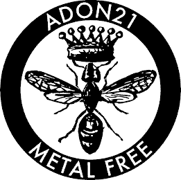 ADON21 METAL FREE logo