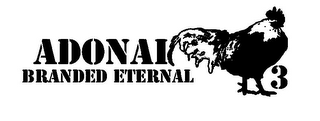 ADONAI BRANDED ETERNAL 3 logo