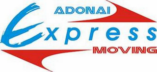 ADONAI EXPRESS MOVING logo