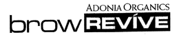 ADONIA ORGANICS BROW REVÍVE logo