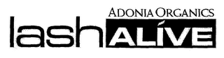 ADONIA ORGANICS LASH ALÍVE logo