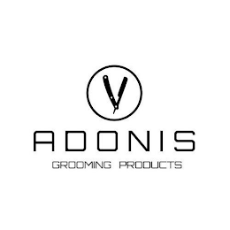 ADONIS GROOMING PRODUCTS logo