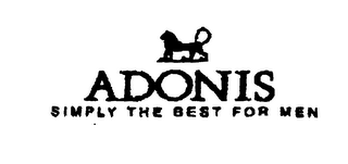 ADONIS SIMPLY THE BEST FOR MEN logo