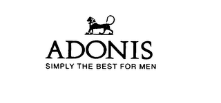 ADONIS SIMPLY THE BEST FOR MEN logo
