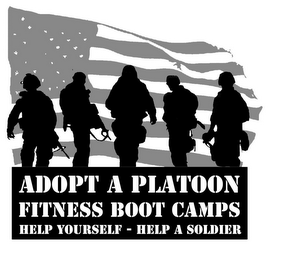 ADOPT A PLATOON FITNESS BOOT CAMPS HELP YOURSELF - HELP A SOLDIER logo