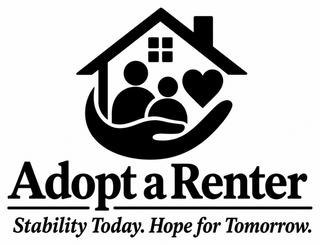 ADOPT A RENTER STABILITY TODAY. HOPE FOR TOMORROW. logo