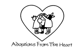 ADOPTIONS FROM THE HEART logo