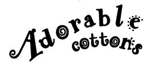 ADORABLE COTTONS logo