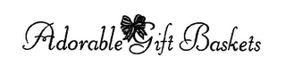 ADORABLE GIFT BASKETS logo