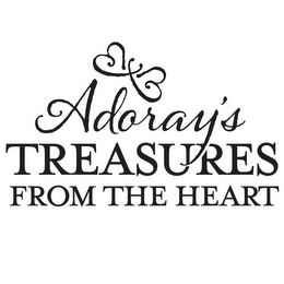ADORAY'S TREASURES FROM THE HEART logo