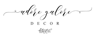 ADORE GALORE DECOR logo