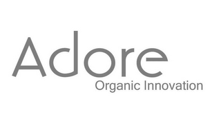 ADORE ORGANIC INNOVATION logo
