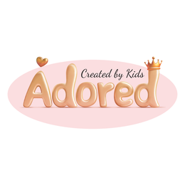 ADORED CREATED BY KIDS logo