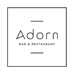 ADORN BAR & RESTAURANT logo